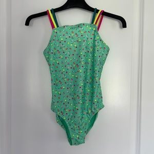 GAP Kids green swimsuit NWOT